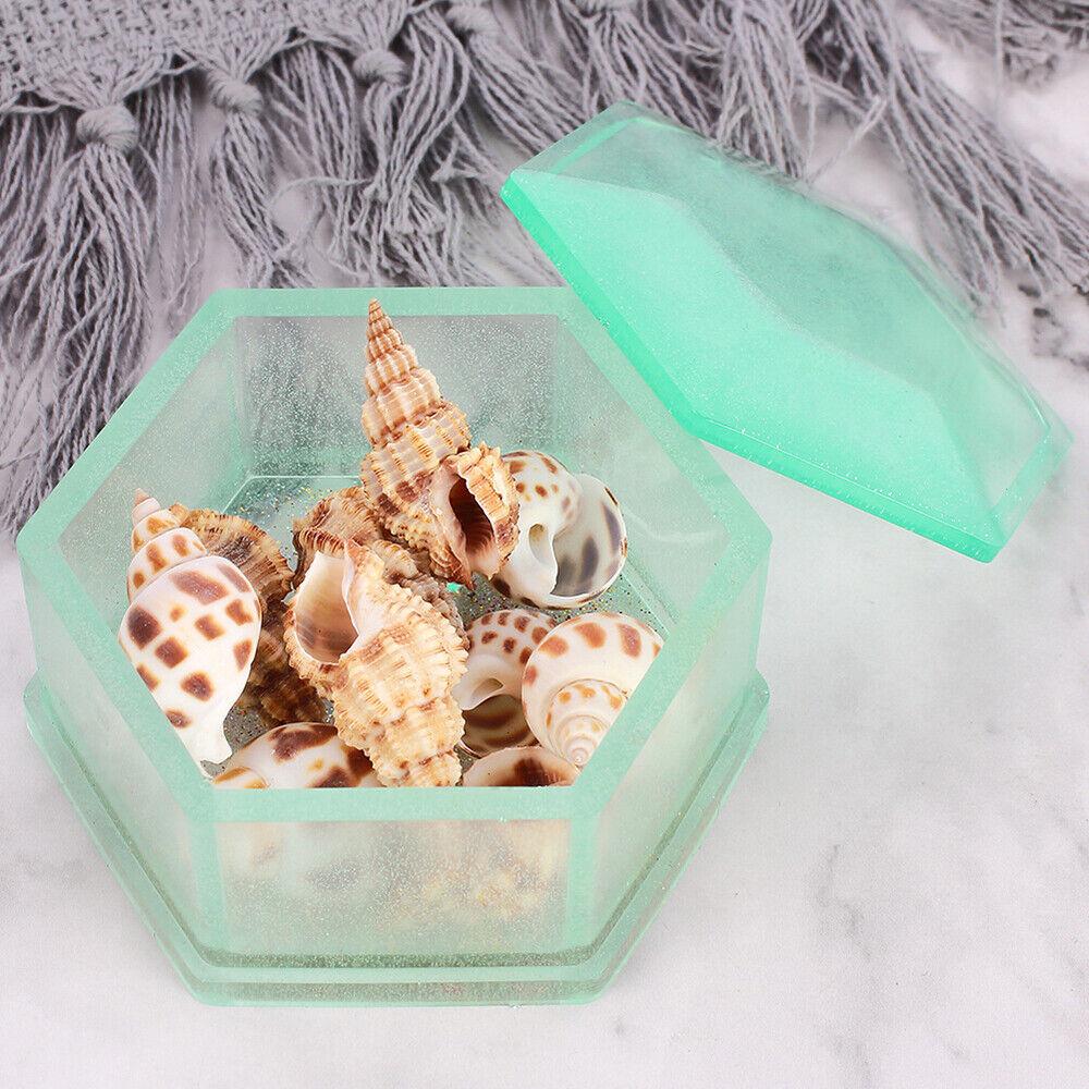 

Square Shape Silicone Mould Heart Shape Jewelry Making Tools New Resin Mold
