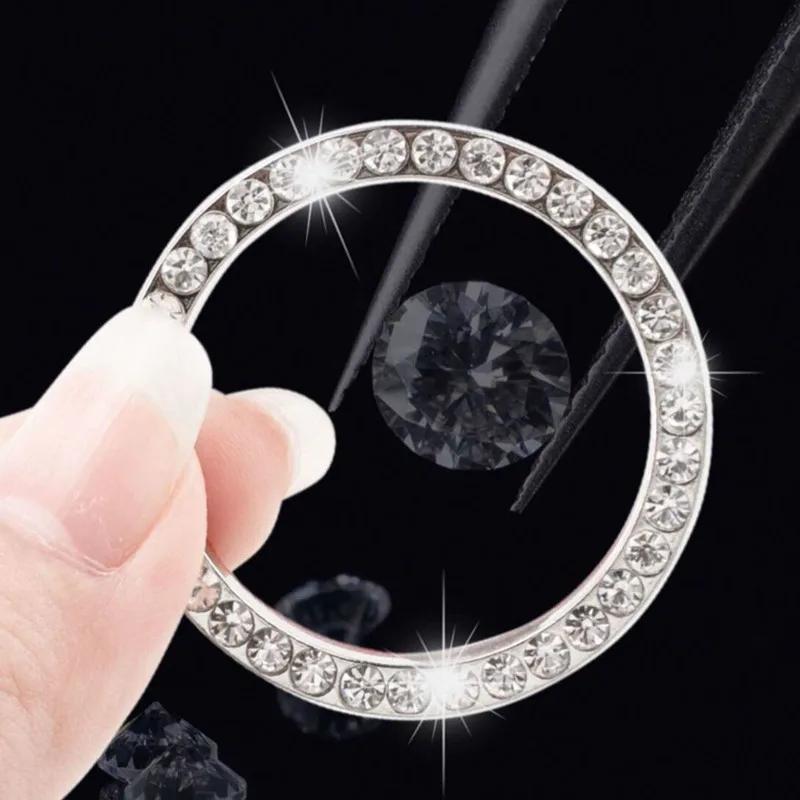 Car Engine Ignition Button Cover Ring Sticker Decoration For Mitsubishi Lancer 9 10 ASX L200 Colt Pajero Outlander Eclipse EQ1