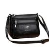 Kangaroo Womens Pattern Single Shoulder Crossbody Bag Black Bags Decoration