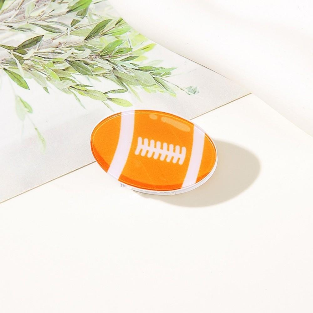 

Funny Acrylic Shark Hair Clip Y2K Style Football Hair Clip Basketball Hair Claw Girl Small Rugby