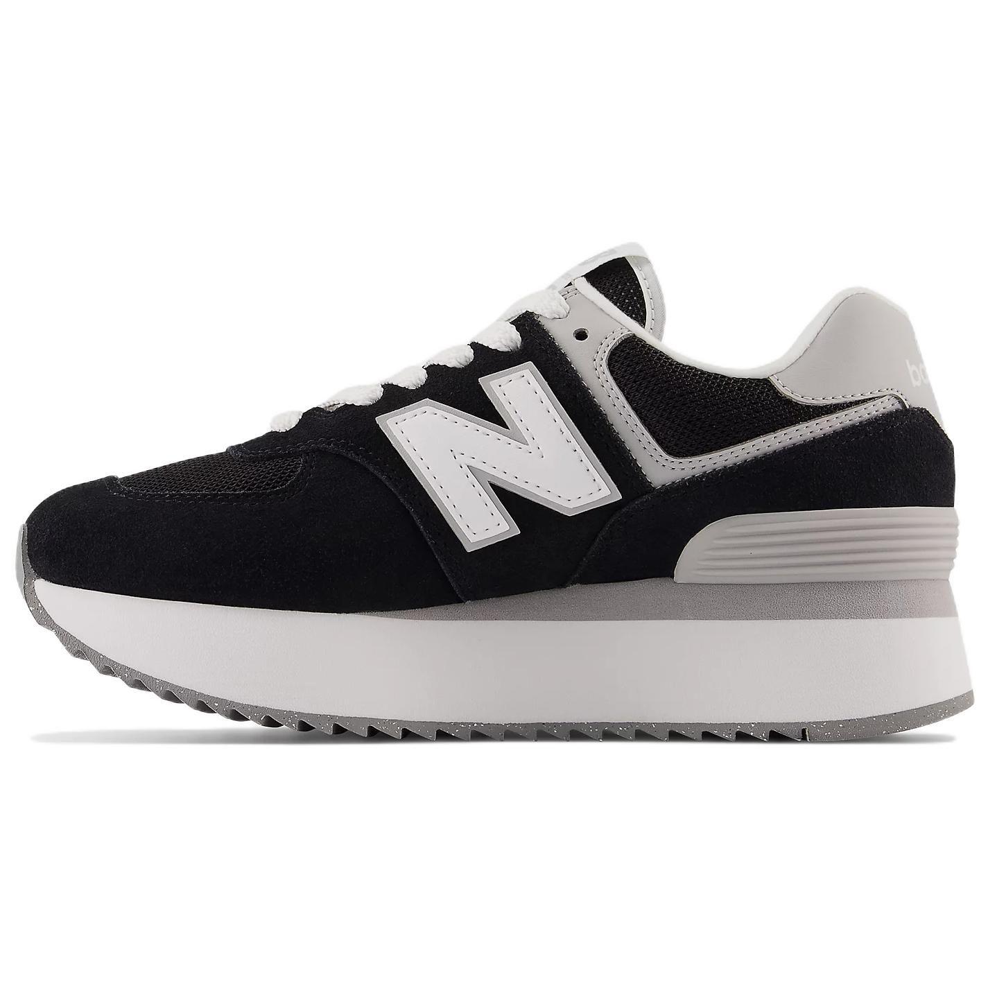 

New Balance 574+ Черно-белые женские кроссовки Rain-Cloud WL574ZSA 39