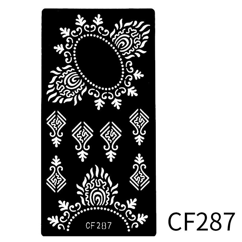 Autocolant de Frumusețe Autocolant Tatuaj Gol Șablon Autocolant Tatuaj Indian Hannah 3D