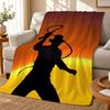 Indiana Jones Throw 240g Flannel Blanket, Suitable for Sofas, Beds, Offices, Exquisite Gift Blankets