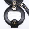 CHANEL [Excellent Condition] GHardware Matelasse Lambskin Name Tag, No. 28 charm blackUsed