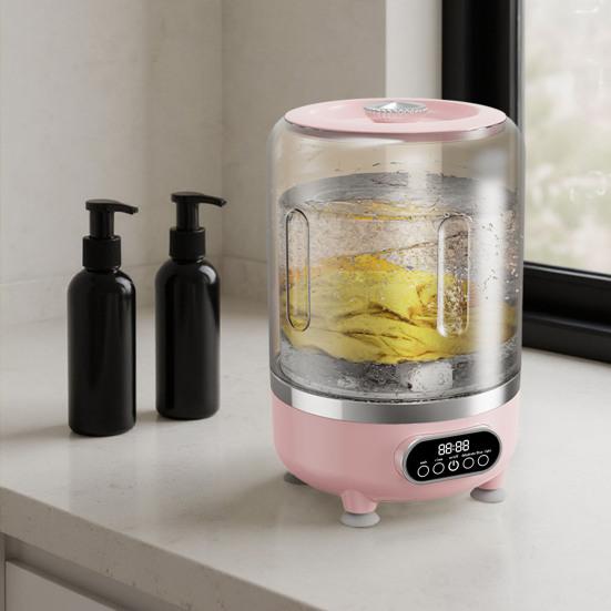 3L Cordless Mini Washing Machine 3-in-1 Portable Laundry Tub with Drain Pipe 3 Modes Small Space Washer Portable Clothes Cleaner