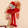 Cotton Spring Festival Pendant Good Luck New Year Decoration  Porch Door