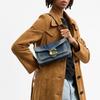 Coach Soft Tabby 26 Vintage Denim Fabric Shoulder Bag Medium Women Bags Deep-Indigo CCX32-B4YMW