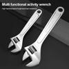 Long Handle Adjustable Wrench Large Openin Repair Tools New Wrench  Mechanical Workshop
