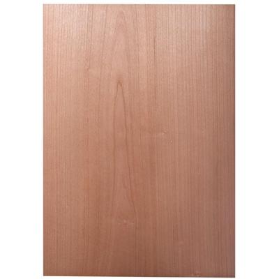 ISL Natürliche Holzscheibe Holzaufkleber, Kirsche, A4-Größe, 210 x 297mm, Set mit 5