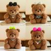 Cute Bear Dudu Dress Up Stuffed Toy Camera Bow Girl Children Birthday Gifts