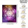 Metatron Würfel Galaxie Druck Decke Vier Jahreszeiten Universell Büro Zuhause Geschenk