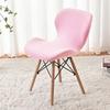 Velvet Butterfly Chair Cover Modern Simple Thickened Anti-Cat Scratching Chair Cover Bar Stool Case Dining Chair Decoration