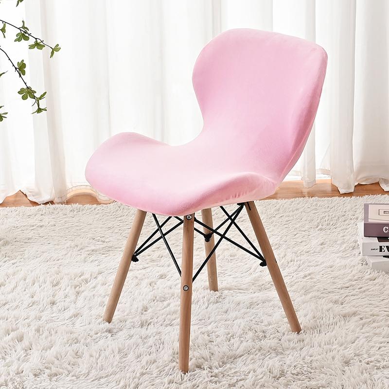 Velvet Butterfly Chair Cover Modern Simple Thickened Anti-Cat Scratching Chair Cover Bar Stool Case Dining Chair Decoration