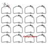 CARBURETOR FLOAT BOWL GASKET for YAMAHA TTR250 TTR 250 1999 - 2006 4GY-14384-00