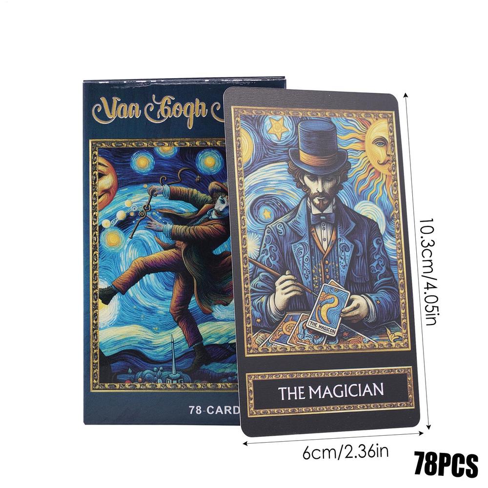 78pcs Tarot Cards for Beginners English Edition Tarot Decks Oracle Cards Party Table Game Fun Board Game Divination Oracle Deck
