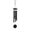 Retro Aluminum Tube Wind Bell Japanese Style Blessing Bell Hanging Decoration Wind Chimes  Room