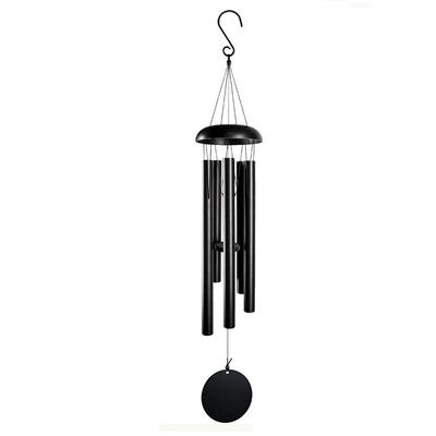 Garden Decor Japanese Style Wind Chimes Retro Handcrafted Aluminum Tube Wind Bell Metal Antique Blessing Bell Zen Patio