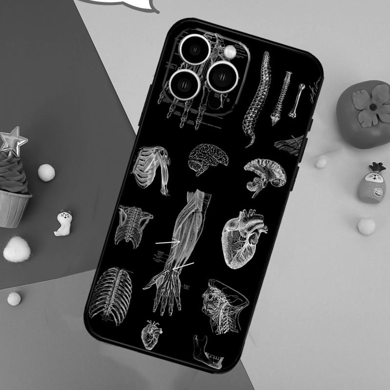 X-Ray Veterinary Medicine Case For iPhone 14 13 12 11 15 16 Pro Max Mini X XR XS Max 8 7 14 15 16 Plus Cover Funda