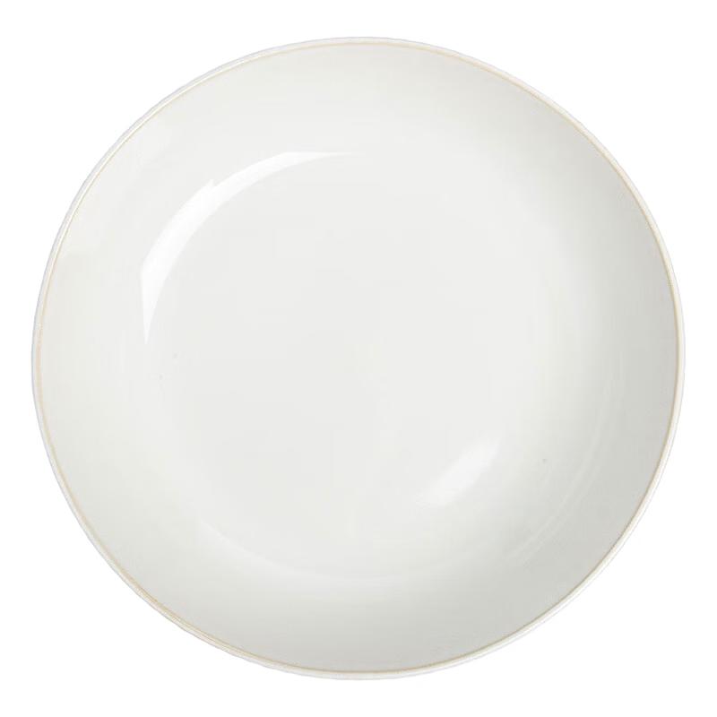 Minimalist Embossed Ceramic Open Bowl