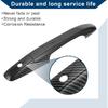 Car Door Handle Cover Trim for Honda Civic 2006-2011 |Side Door Handle Cover| Durable| 1 Set Carbon Fiber Black