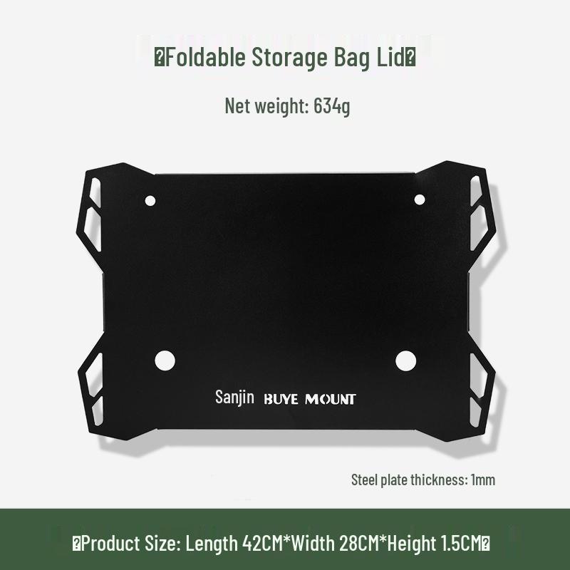 Multi-Purpose Outdoor Storage Box with Lid and Tabletop Functionality for Camping