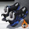 Boys' Warm Velvet-Lined Winter Cotton Sports Shoes for School-Age Kids