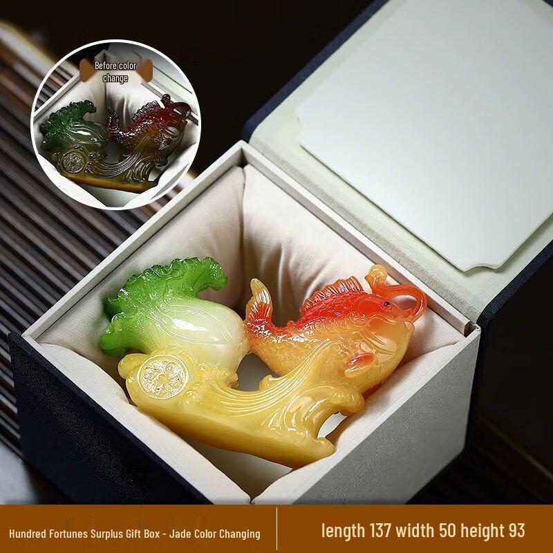 Color Changing Resin Tea Pet Ornament