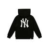 MLB New York Yankees Sweatshirts Unisex Black Hooded Moderate Cardigan 31TR03111-50L