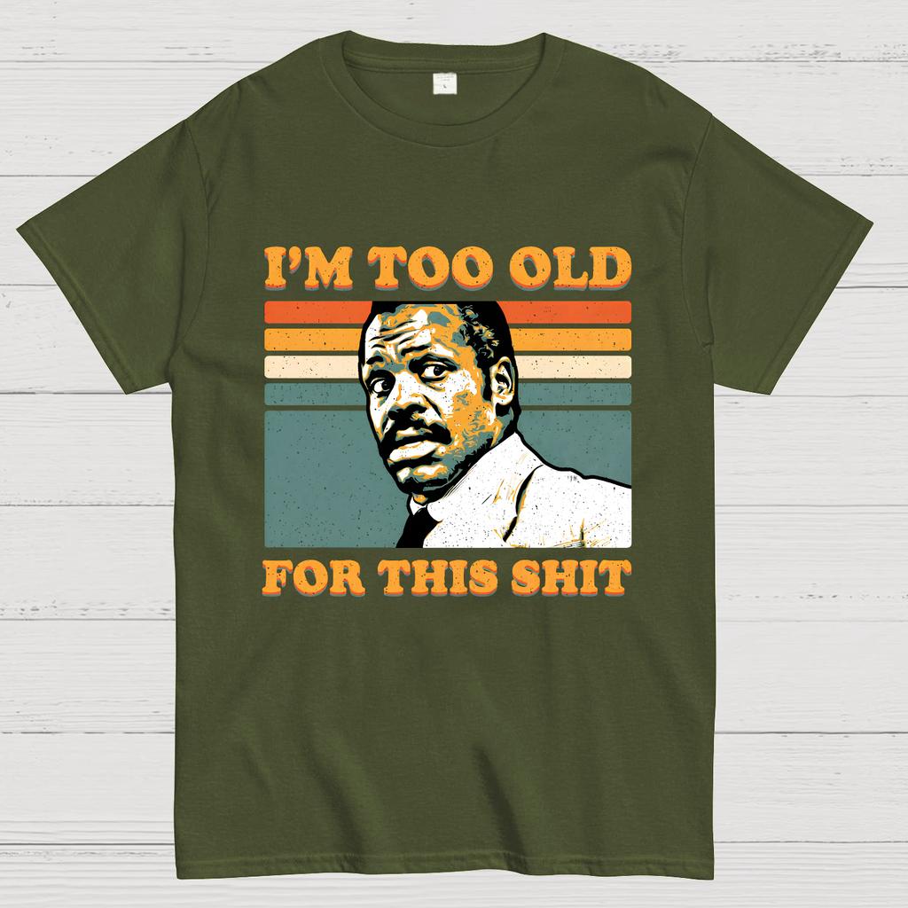 Too Old For This Shirt Nerdy T-Shirt