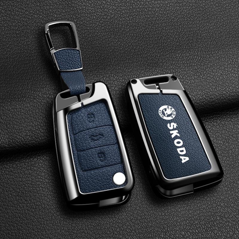 Key Case for SAIC Skoda: Superb Octavia Kodiaq Kamiq Remote Control Holder