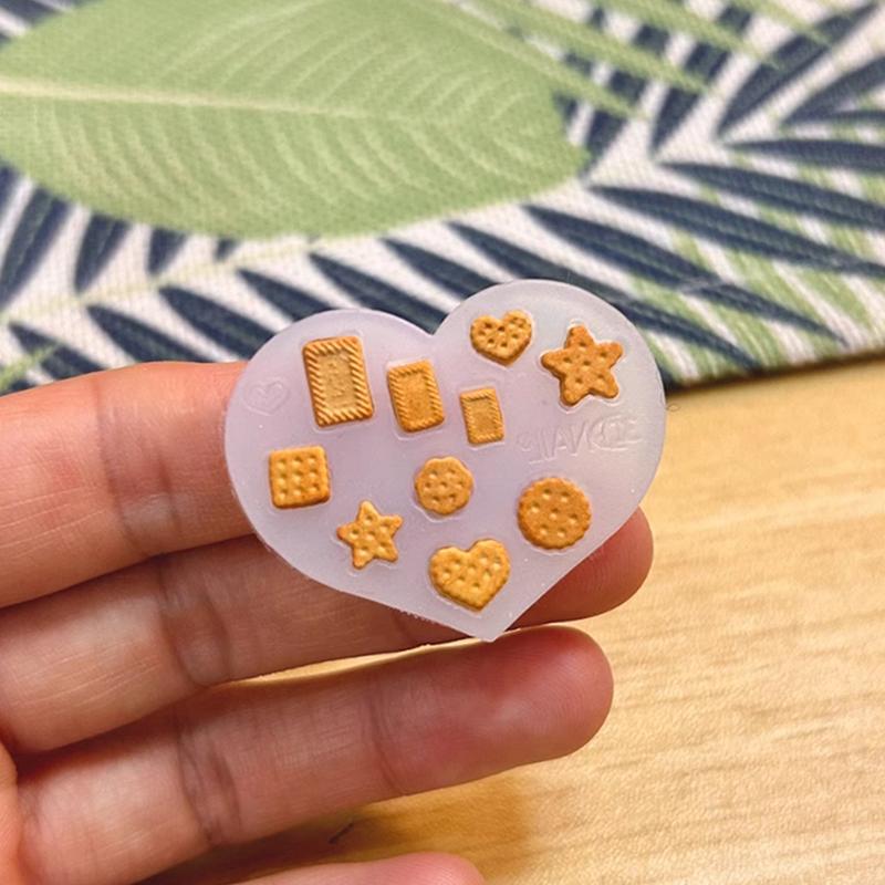 Diy Crafts Casting Baking Tool Mini Food Dessert  Epoxy Resin Mold Cake Candy Chocolate Silicone Mould