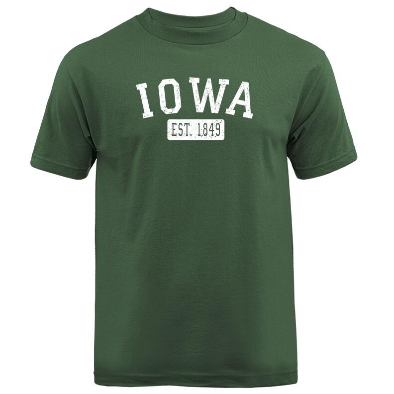 State of Iowa IA Graphic T-shirt Unisex T-Shirt M