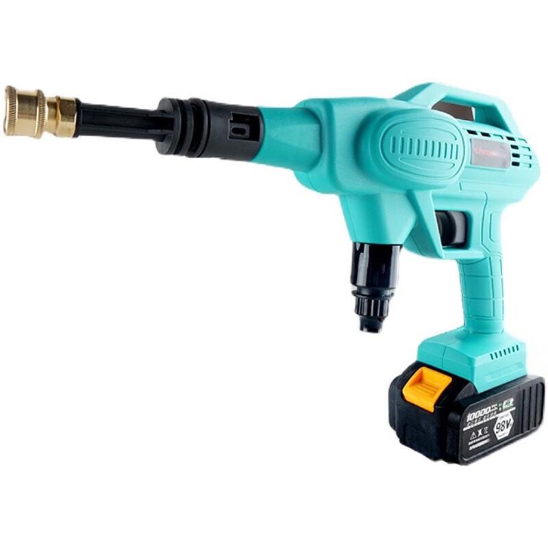 Deqier 98V Portable Cordless High-Pressure Car Washer CN plug (adapter included)