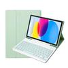 Samsung A7 Lite Tablet Bluetooth Keyboard with Magnetic Leather Case & Soft Silicone Protective Shell