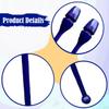 2 Pieces Rhytmic Gymnastics 44cm Easy to Control Training Equipment Exercise Pole for