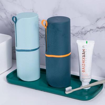 Travel Portable Toothbrush Toothpaste Holder Storage Case Box Organizer Household Storage Cup Outdoor Holder Bathroom Accessorie
