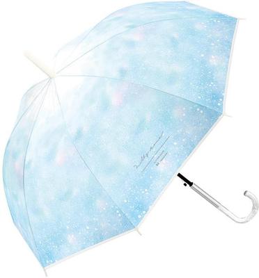 Crux Adult Long POE Milky Tone EVA Glitter Color 128900 Umbrella, Blue,