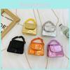 New Korean Version Girls Shoulder Bag Shiny Stone Pattern Fashion Chain Bag For Kids