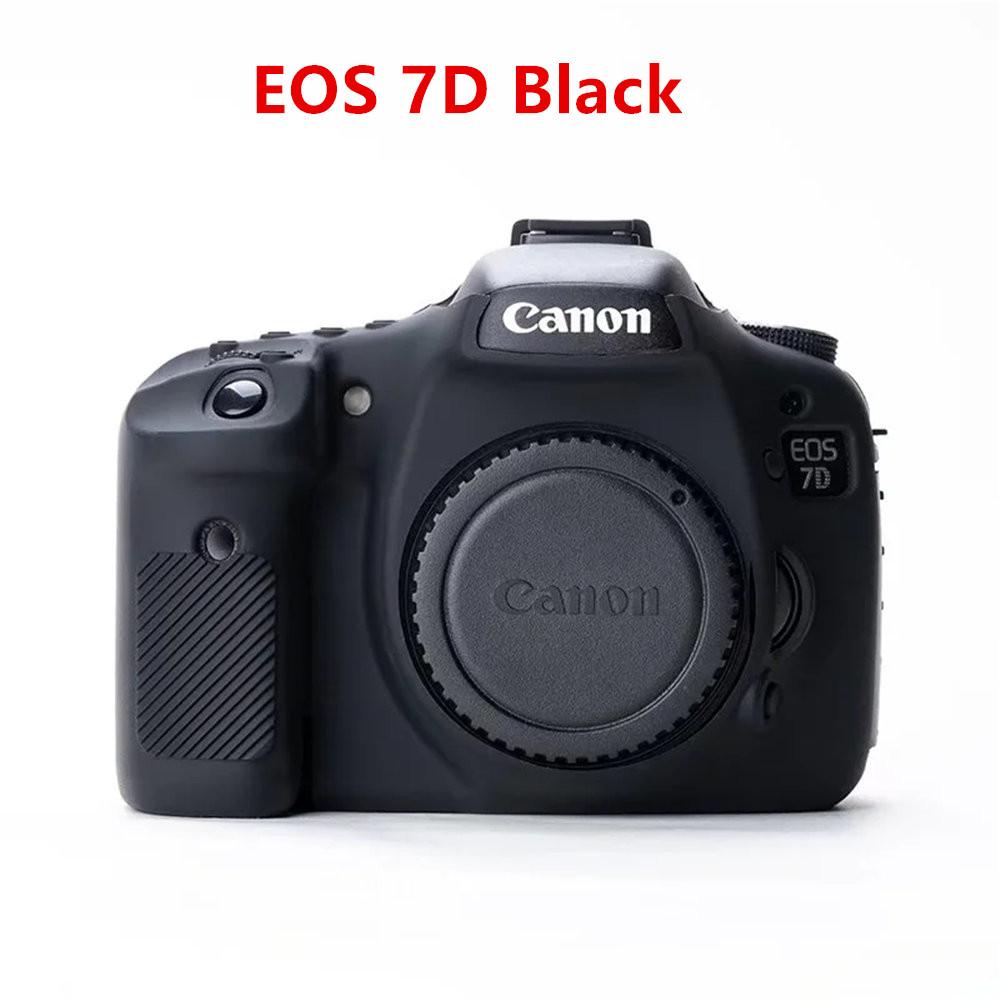 Soft Silicone Armor Camera Body Case For Canon EOS 600D 650D 700D R10 R7 RP R6 R 7D 77D 5D3 5D4 6D 80D 70D 6DII 1500D 1300D 200D