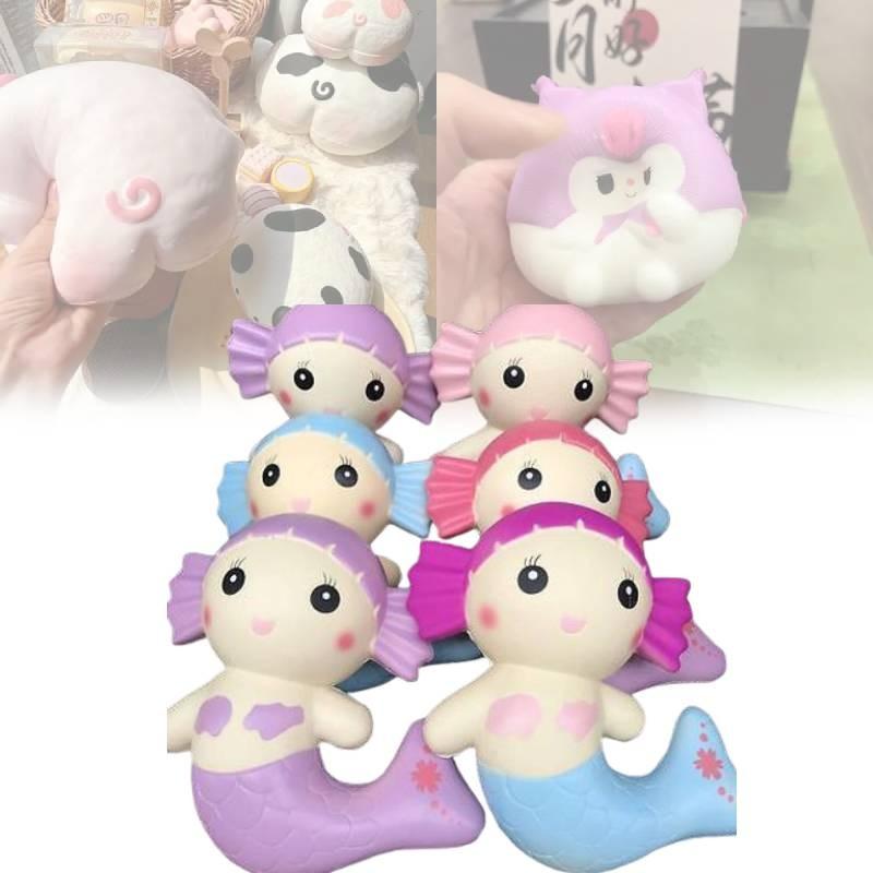 Charm Squishy Mermaid Slow Rising Soft Toy Collection Children Girls Gift Doll