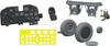 eduard LookPlus Leatherback Instrument Panel with Parts Set Plastic Model Kit Parts EDU644341 1/48 P-47D (for MiniArt) (Airplane)