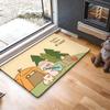 Anime  L-LuLu Floor Mat Absorbent Floor Mat Non-Slip Entrance Rug for Bathrooms Restrooms and Toilets
