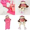 Sevimli Pembe Feebee Jeff Kardeş Kukla Peluş Bebek Ebeveyn-Çocuk Etkileşimi ve Erken Hediye İçin