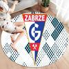 Tappeto Rotondo Gornik Zabrze, Tappeto per Soggiorno Camera da Letto Divano Stanza dei Giochi Decorazione, Tappetino Antiscivolo