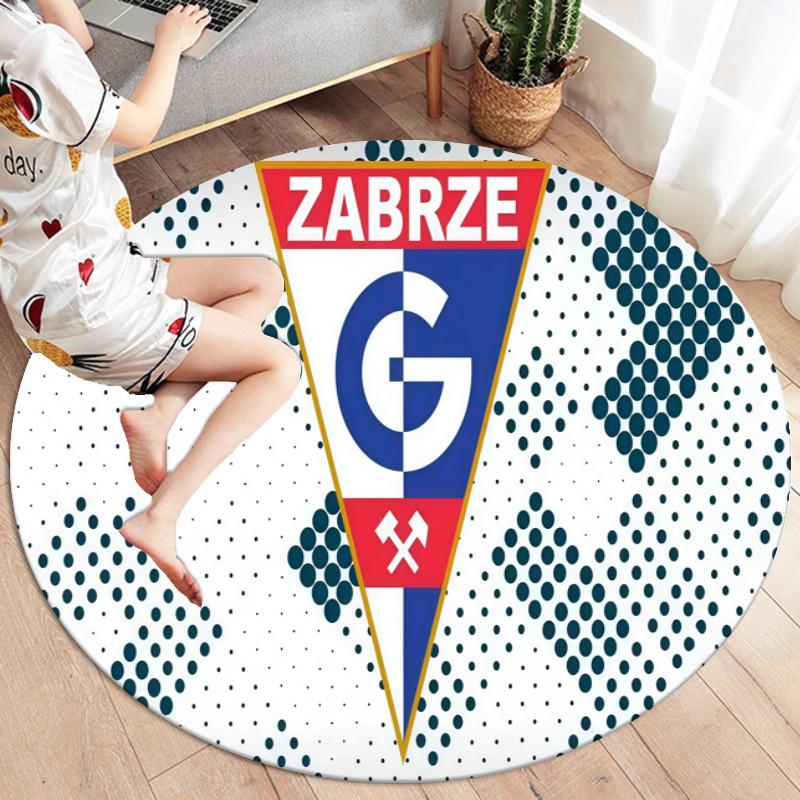 Tappeto Rotondo Gornik Zabrze, Tappeto per Soggiorno Camera da Letto Divano Stanza dei Giochi Decorazione, Tappetino Antiscivolo