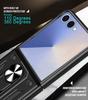 Z Flip 7 Case for Samsung Galaxy Z Flip 7 Case Armor Shockproof Magnetic Ring Stand Holder Cover for Samsung Z Flip7 5G Capa