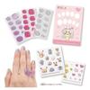 מניקור – מדבקות לציפורניים