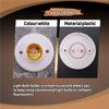 Fresh 10Pcs E27 Plastic Screw Lamp Holder Round Lamp Holder Bulb Socket Holder Adapter