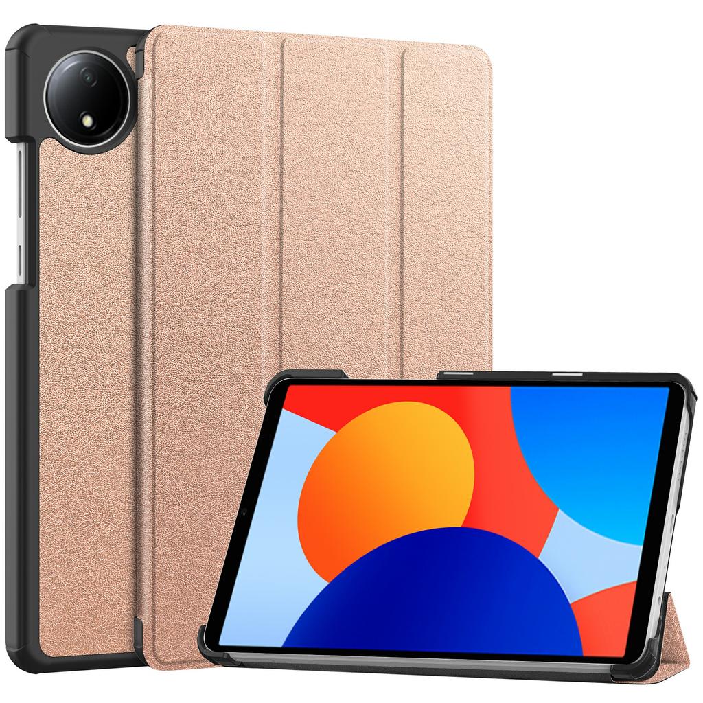 For Xiaomi Redmi Pad SE Case Anti-Scratch Leather Stand Tablet Cover
