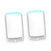 2 Pieces Ion Air Purifier for Home Office Plug In Pets Smell Bedroom Dust